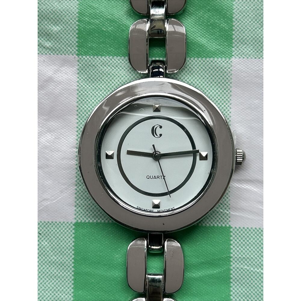 Charming Charlie Silver And Gray Tone Women’s Quartz Watch